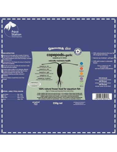 Gamma Slice Copepods + Garlic